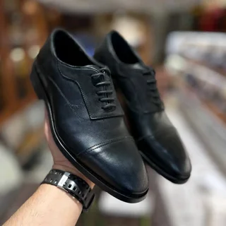 کفش کلاسیک چرمی مردانه مدل سرپنجه لوفر